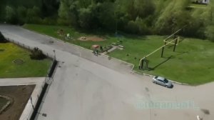 Новый Актанышбаш с высоты птичьего полёта