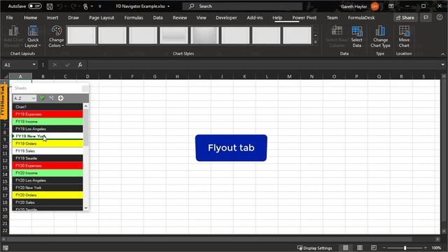 Magic Sheet Tabs for Excel (FormulaDesk Navigator) смотреть онлайн