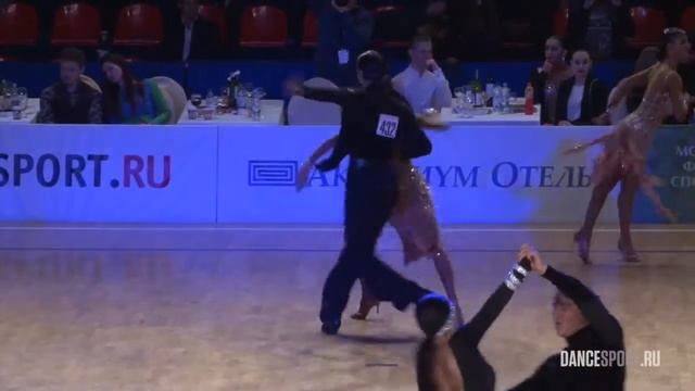 Герасимов Святослав - Захарчук Анастасия, 1/4 Samba смотреть онлайн