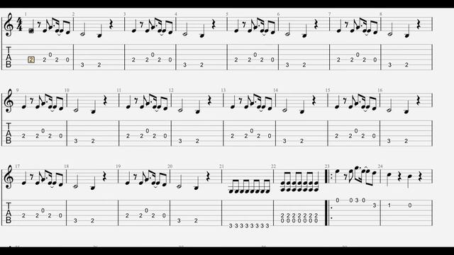 Seven Nation Army - Rockschool Grade One Acoustic Guitar With/TAB The White Stripes смотреть онлайн