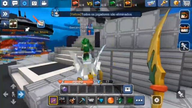 AutoClicker On SmartPhone [ Bed Wars BlockMan Go ]
