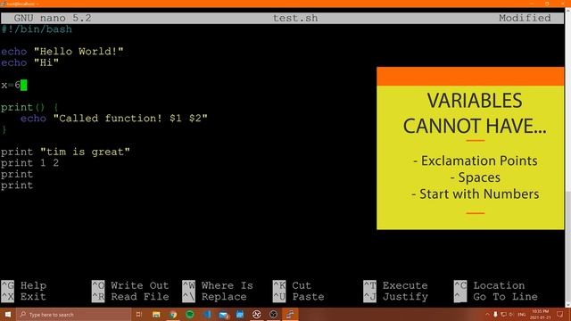 Linux For Programmers #11 - Shell Scripts смотреть онлайн