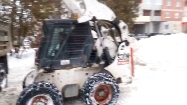 Уборка и вывоз снега Красина 58 смотреть онлайн