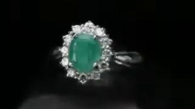 ИЗУМРУД В СЕРЕБРЕ,КОЛЬЦО! смотреть онлайн