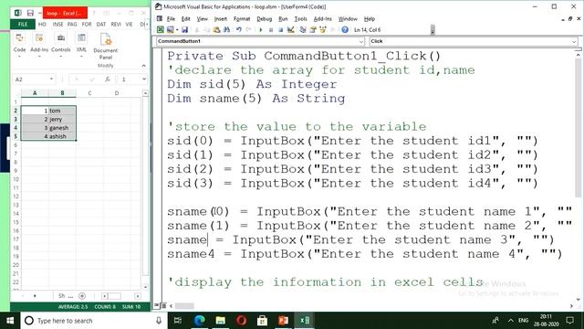 Array In VBA | Excel with VBA смотреть онлайн