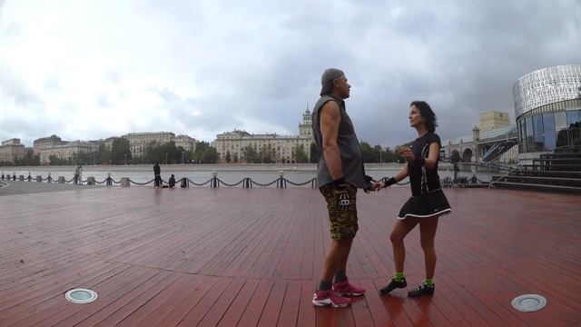 2021-06-29 (02) 19-34 Танцы ХОЭ АКРО VicIVA + ВалеСТАР Парк Горького хастл смотреть онлайн