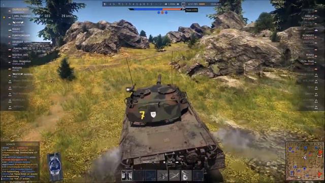War Thunder Leopard A1A1 new apfsds shell смотреть онлайн