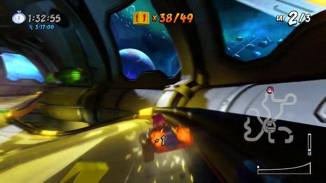 Crash Team Racing Nitro Fueled - 101% Playthrough (Medium), Part 63: Oxide Station (Platinum Relic) смотреть онлайн