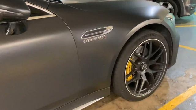 Mercedes Benz AMG GT63s E-Performance смотреть онлайн