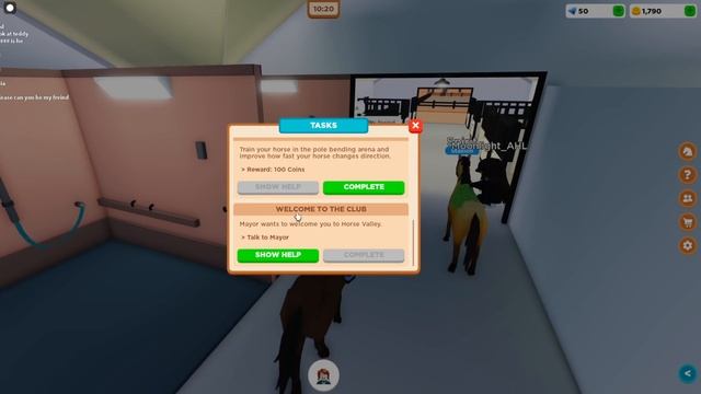 First time playing Roblox: Horses Valley! смотреть онлайн
