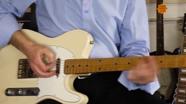 1973 Ibanez 2352 Telecaster copy - improvised jam смотреть онлайн