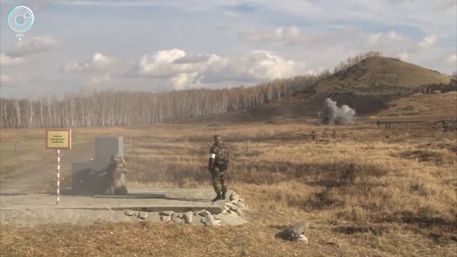 Полевые сборы специалистов подразделений РХБЗ провели на полигоне под Новосибирском смотреть онлайн