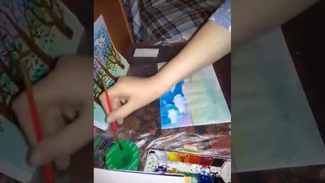 Рисуем "Весеннее настроение" 2кл. смотреть онлайн