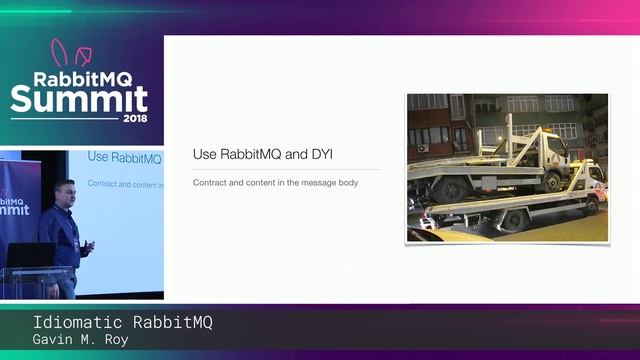Keynote: Idiomatic RabbitMQ - Gavin M Roy смотреть онлайн