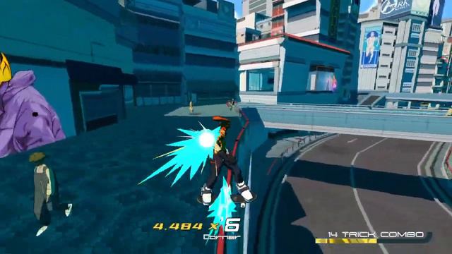 Bomb Rush Cyberfunk the most craziest extreme parkour + skateboard session i ever had смотреть онлайн