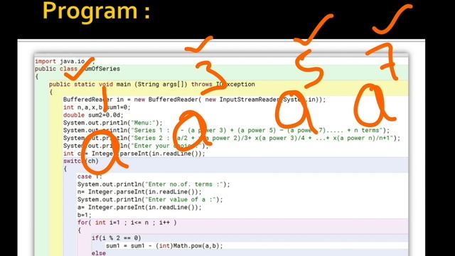 Sum of Series Programming in Java | ICSE Class 9th Chapter 8 | ICSE Class 10th смотреть онлайн