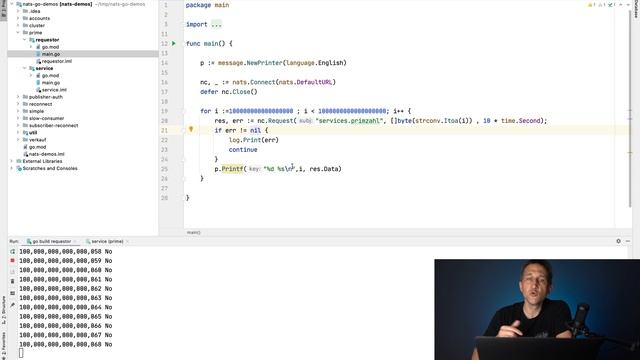 NATS Core Messaging Tutorial #2: Request-Reply & Queuing (German) смотреть онлайн