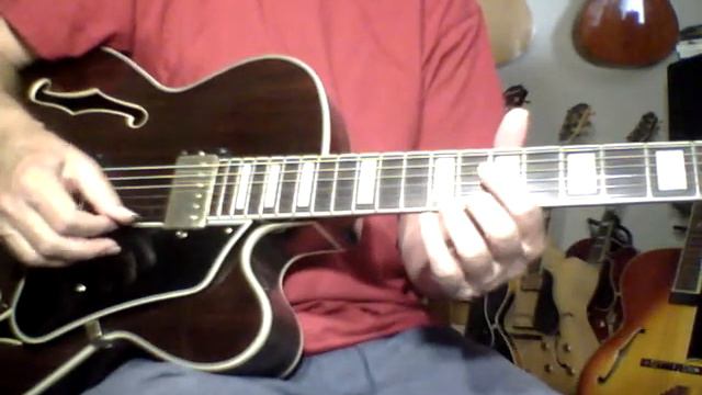Chordal Improvisation key to growth & single notes with different approach on rare Ibanez AF95 смотреть онлайн