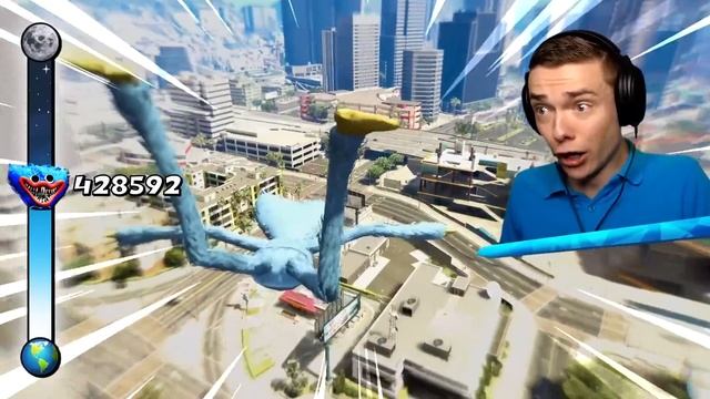 Every HUGGY WUGGY JUMP MULTIPLIES In GTA 5 смотреть онлайн