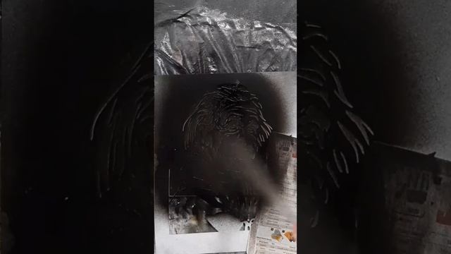 #Shorts - Эта Аэрозольный АРТ был гениальным