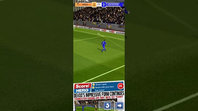 Score! Hero Soccer Game Level 1 to 10 смотреть онлайн
