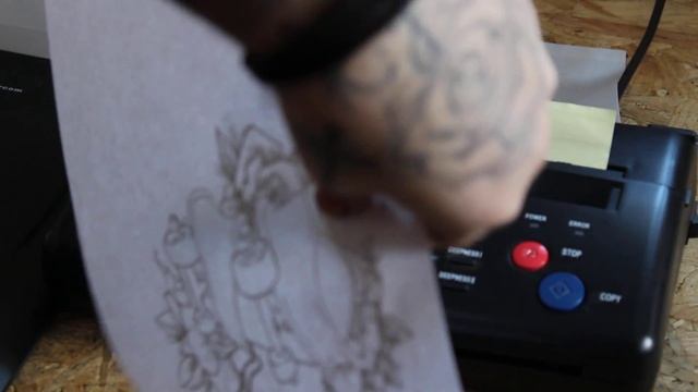 How To Use A Thermal Printer For Tattoo Stencil