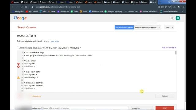 How to solve indexed though blocked by robots.txt смотреть онлайн