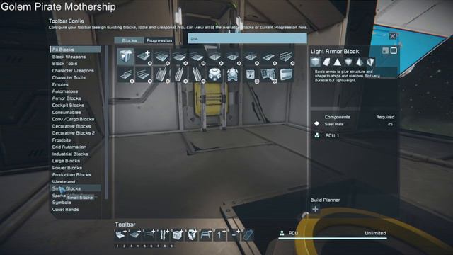 Space Engineers Let's Build 03: Golem Mothership смотреть онлайн