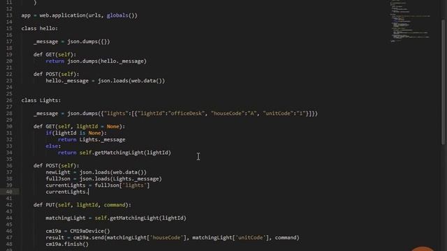 23 Using REST Verbs and JSON to Add or Remove Lights смотреть онлайн
