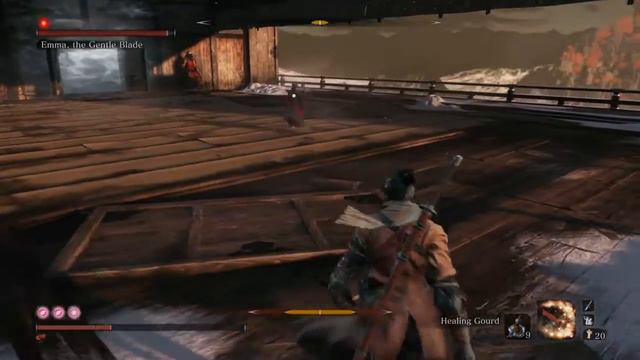 Sekiro: Shadows Die Twice - Emma, the Gentle Blade Boss Fight смотреть онлайн