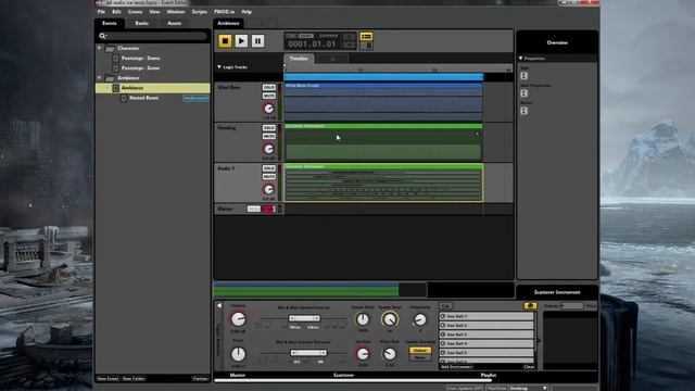 FMOD vs Wwise (Part 6) | Creating ambiance in FMOD | Tutorial смотреть онлайн