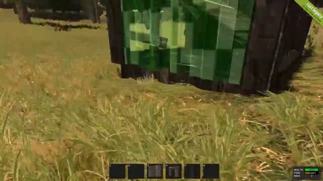 Rust: Как спрятать шмот или баг игры смотреть онлайн