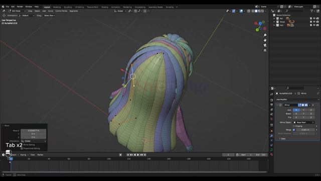 Blender - Bocchi The Rock! Hitori Gotoh FanArt