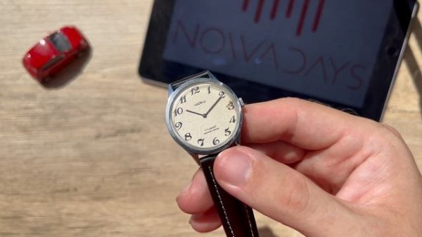 Советский Daniel Wellington! Обзор мужских наручных механических часов Чайка 1601А с тиснением