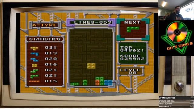 Nick From CD's Games plays Tetris & Dr. Mario on Super Nintendo, Live Stream Replay From 7-14-2022 смотреть онлайн