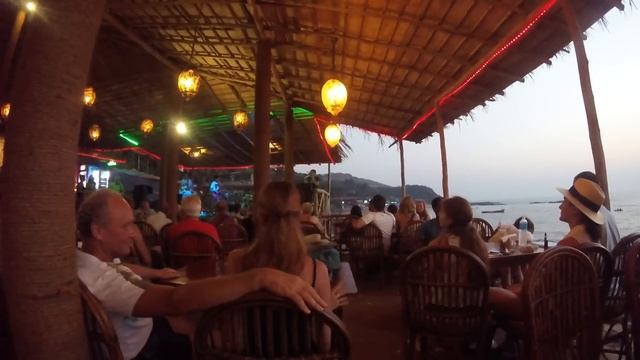 GOA, INDIA! Exploring Anjuna: the Flea Market, Live Music & Sunset смотреть онлайн