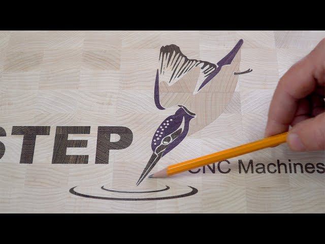CNC-STEP logo board смотреть онлайн