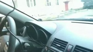 Снятие (замена) зеркала заднего вида Мазда 3 bk 2008г.