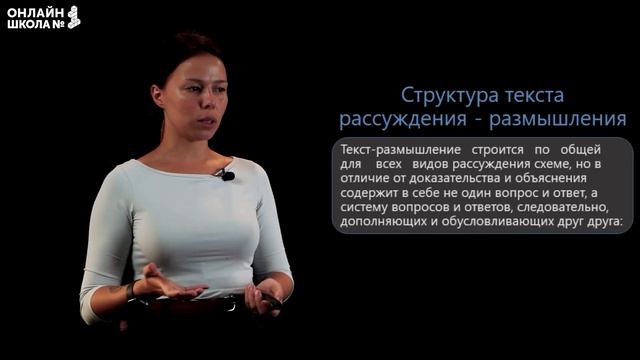 Рассуждение-размышление. Видеоурок 22. Русский язык 7 класс смотреть онлайн