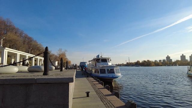 Прогулка по набережной Северного речного вокзала | Москва | Moscow walk 4K 50 fps ASMR 2021 смотреть онлайн