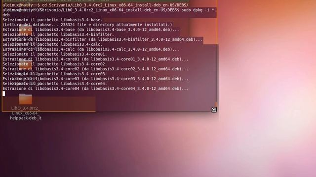 Installare LibreOffice 3.4 su Ubuntu 11.04.ogv смотреть онлайн