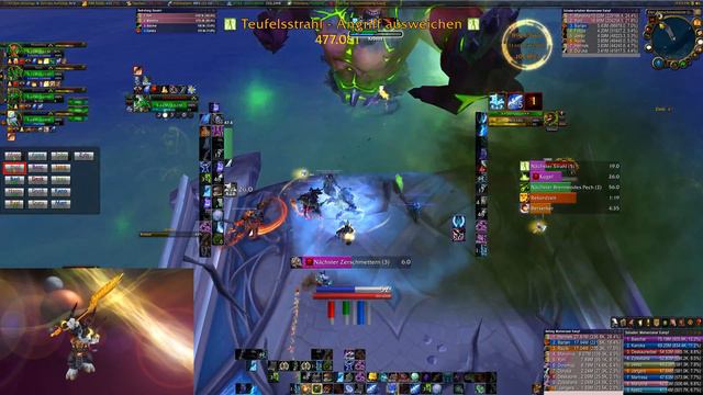 WoW Legion "Krosus" - "Nighthold" Normal Raid Frost DK Melee DPS PoV (2160p) смотреть онлайн
