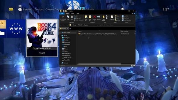 CARA MERGE BASE GAME + UPDATE FPKG PS4 JAILBREAK