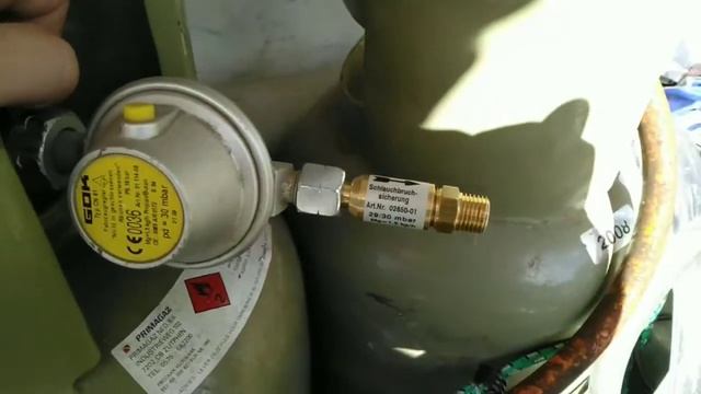 Испытание предохранительного клапана GOK