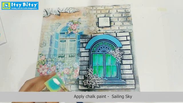 DIY Mixed Media Decor - Vintage Window смотреть онлайн