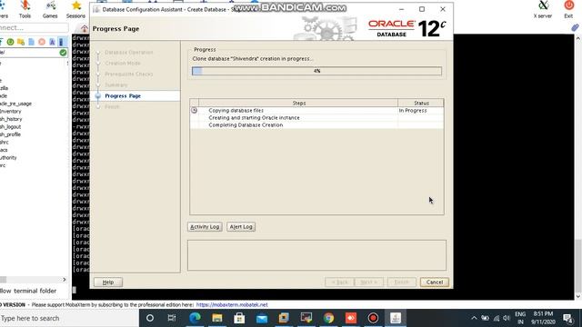 How to create Database in oracle 12c step by step in linux Part2 смотреть онлайн