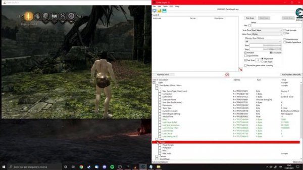 Dark Souls II Scholar of the First Sin - Cheat Engine Table Update Showcase