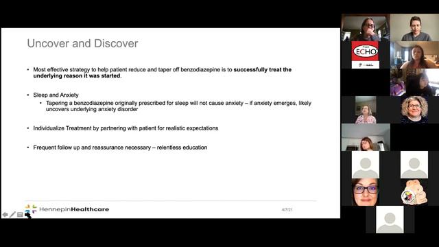 Midwest Tribal ECHO: Reasonable Approaches to Reducing Benzodiazepines смотреть онлайн