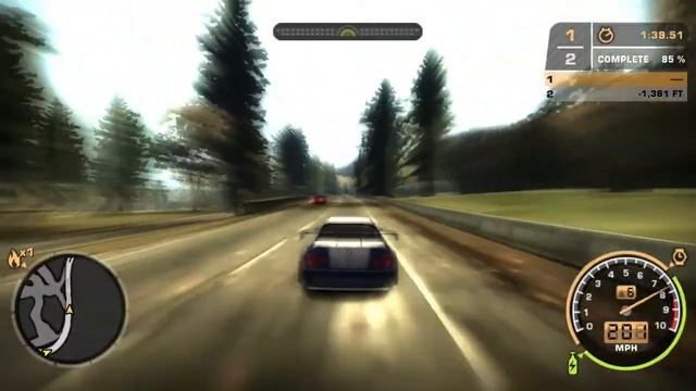 Need For Speed: Most Wanted - BMW M3 GTR VS Lexus IS300 | Taz (Blacklist #14)