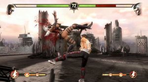 Mortal Kombat 9 башня на эксперте - Джонни Кейдж (без проигранных раундов)
